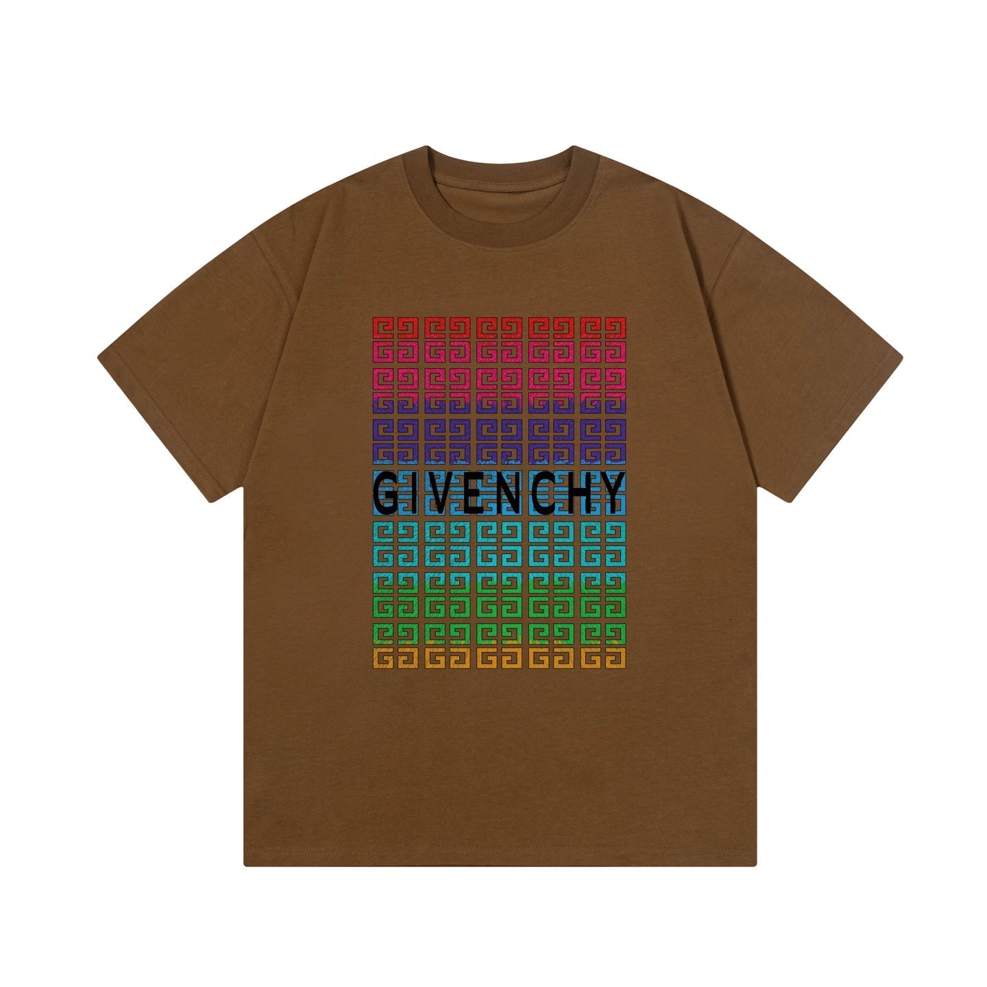 250325 New gradient direct spray monogram print T-shirt