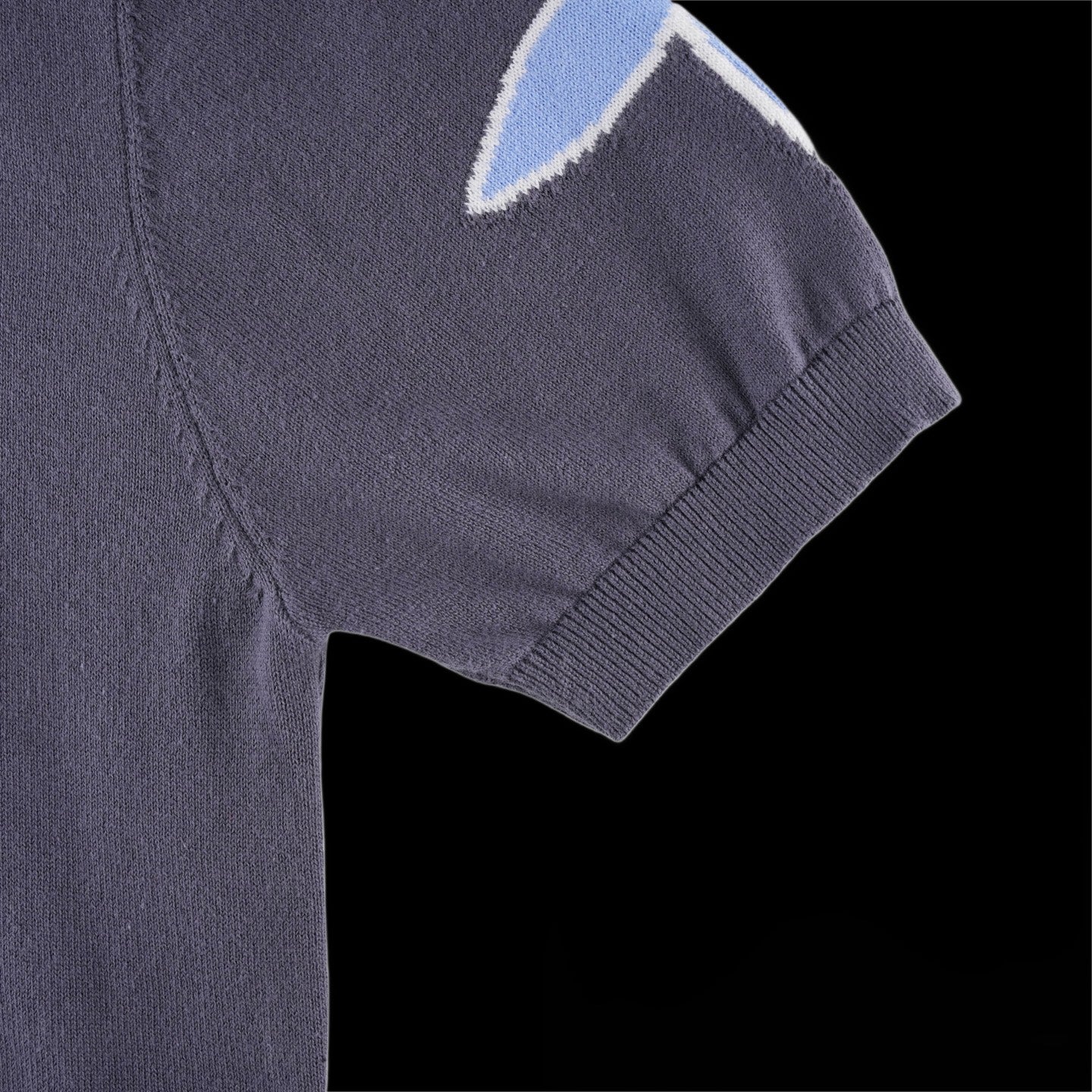 250617 New high-quality classic knitted round-neck sweater T-shirt