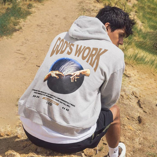 Psalm 139:14 Print Hoodie