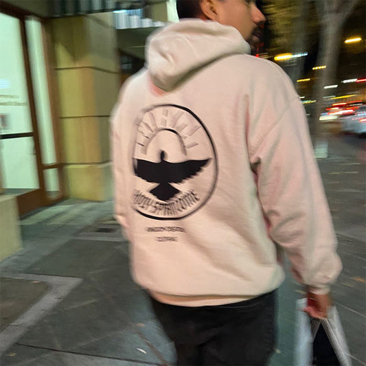 Holy Spirit Come Print Long Sleeve Hoodie