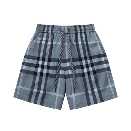 250520 New classic checked fashion shorts