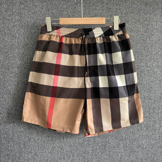250617 New high-quality classic checkered shorts